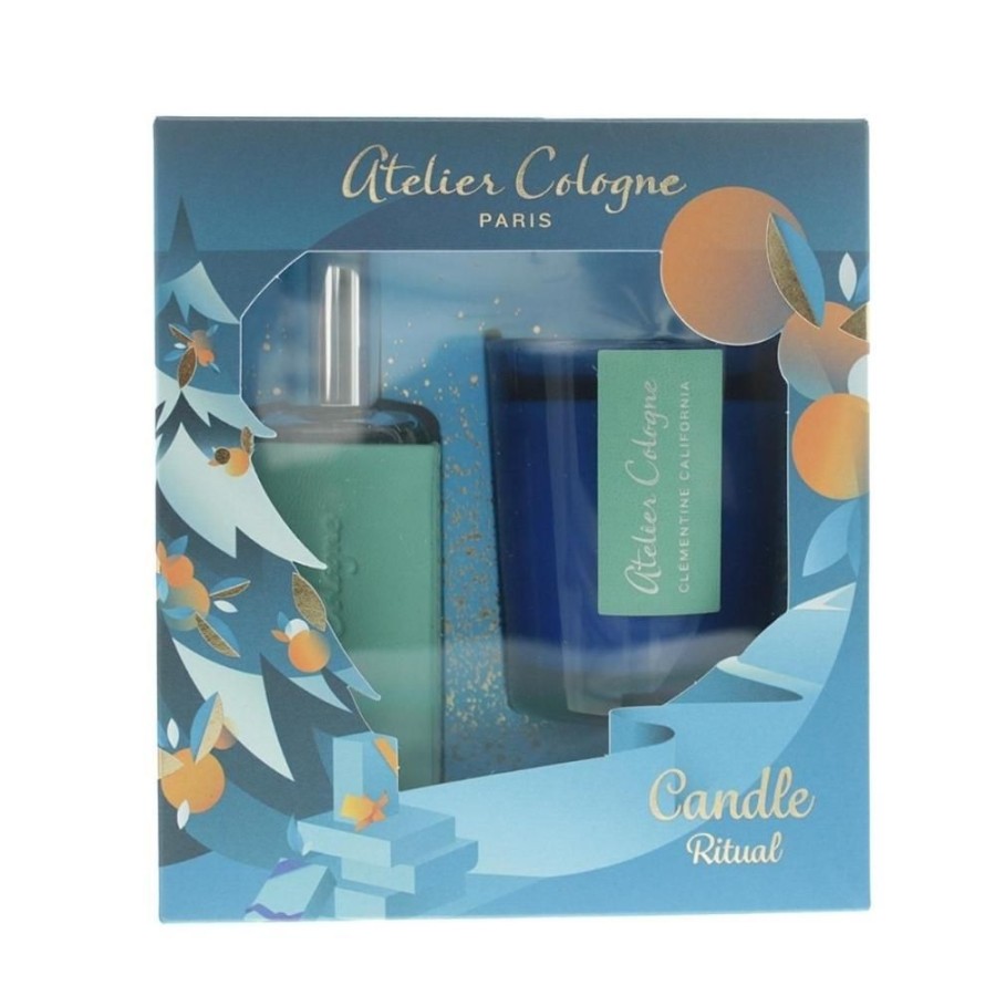 Sets Perfumes Outlet México | Atelier Cologne Clementine California Gift Set (U) (Importacion 14-21 Dias Habiles)