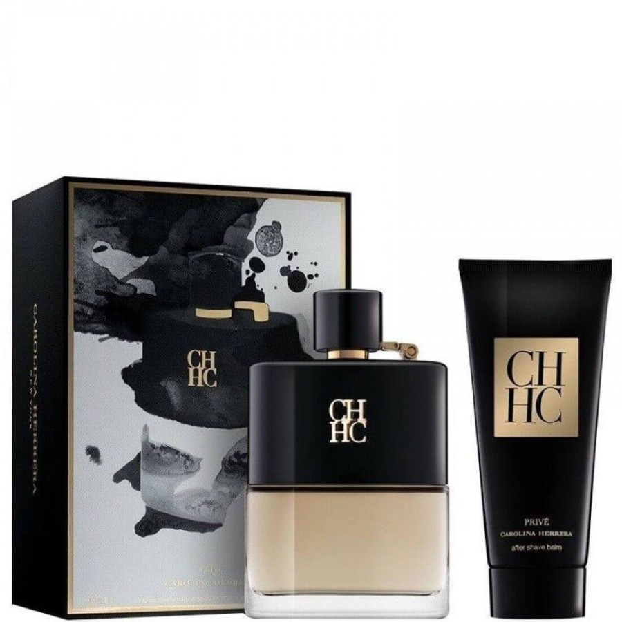 Sets Perfumes Outlet México | Set Carolina Herrera Ch Men Prive Eau De Toilette